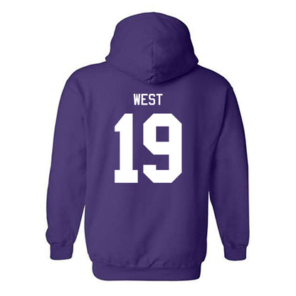 Tarleton State - NCAA Football : Trevon West - Classic Shersey Hooded Sweatshirt-1