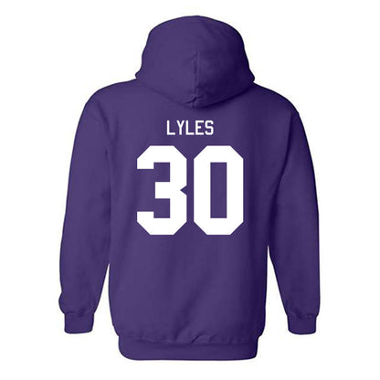 Tarleton State - NCAA Women's Basketball : Caroline Lyles - Classic Shersey Hooded Sweatshirt-1
