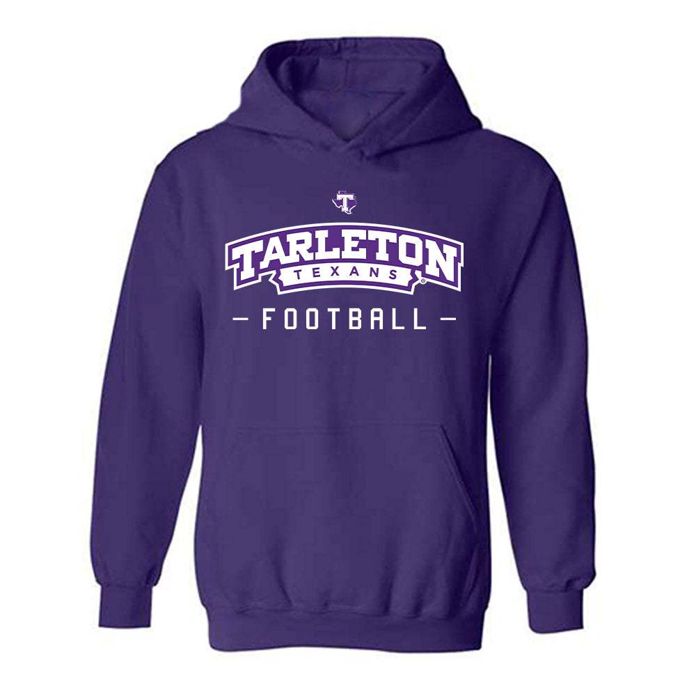 Tarleton State - NCAA Football : Tylan Hines - Classic Shersey Hooded Sweatshirt-0