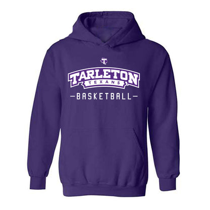 Tarleton State - NCAA Men's Basketball : Caleb Evans - Classic Shersey Hooded Sweatshirt-0