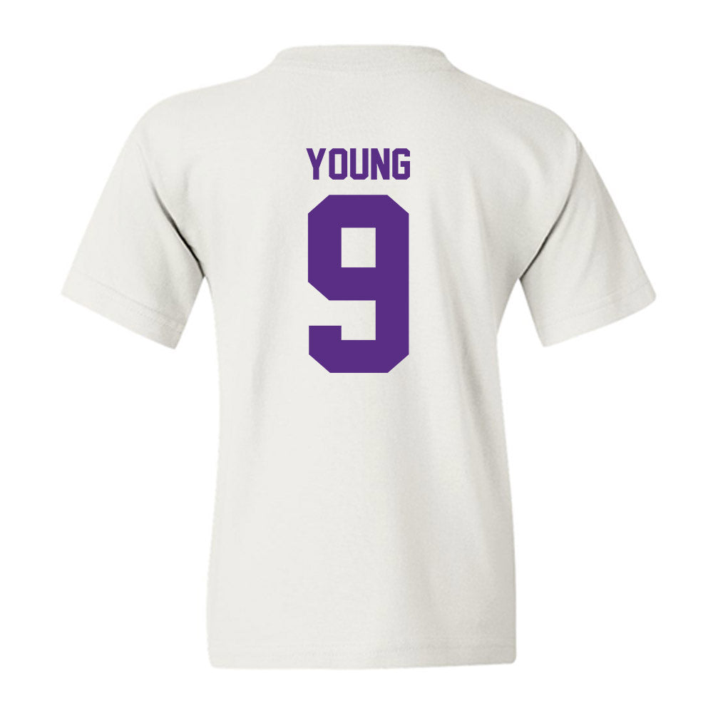 Tarleton State - NCAA Football : Tiar Young - Classic Shersey Youth T-Shirt-1