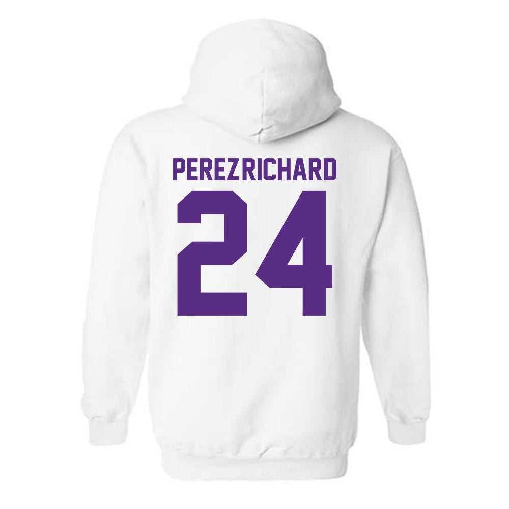 Tarleton State - NCAA Women's Basketball : Jaylynn Perez-Richard - Classic Shersey Hooded Sweatshirt-1