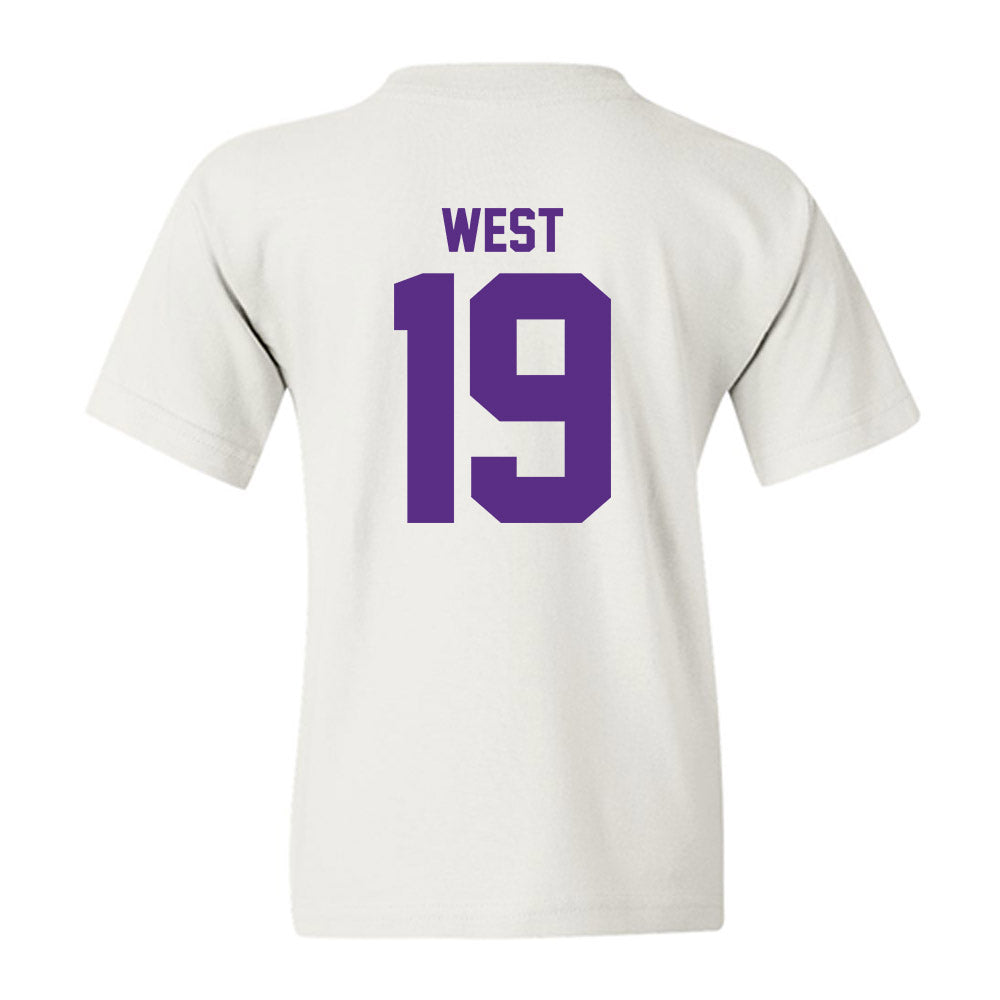 Tarleton State - NCAA Football : Trevon West - Classic Shersey Youth T-Shirt-1