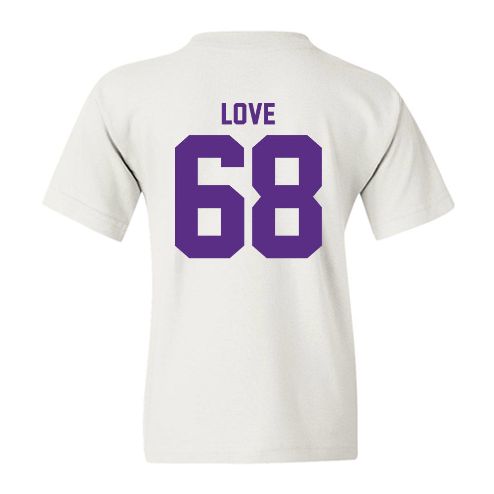 Tarleton State - NCAA Football : Jordan Love - Classic Shersey Youth T-Shirt-1
