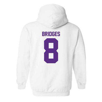 Tarleton State - NCAA Football : Braelon Bridges - Classic Shersey Hooded Sweatshirt-1