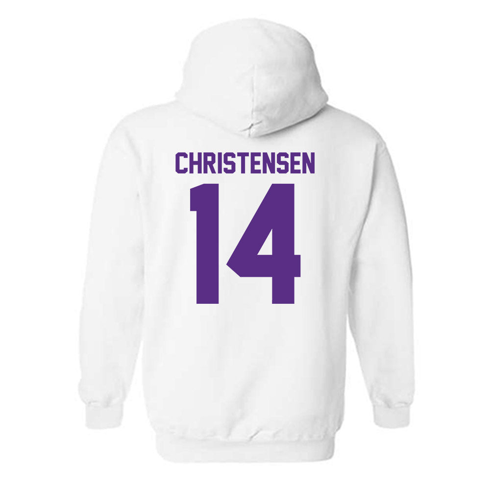 Tarleton State - NCAA Baseball : Rowan Christensen - Classic Shersey Hooded Sweatshirt-1