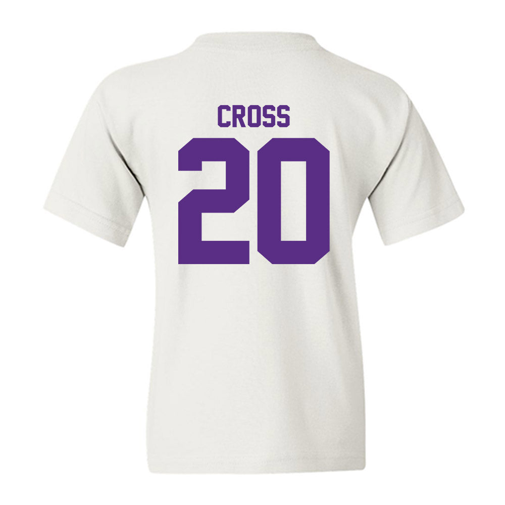 Tarleton State - NCAA Beach Volleyball : Quinn Cross - Classic Shersey Youth T-Shirt-1