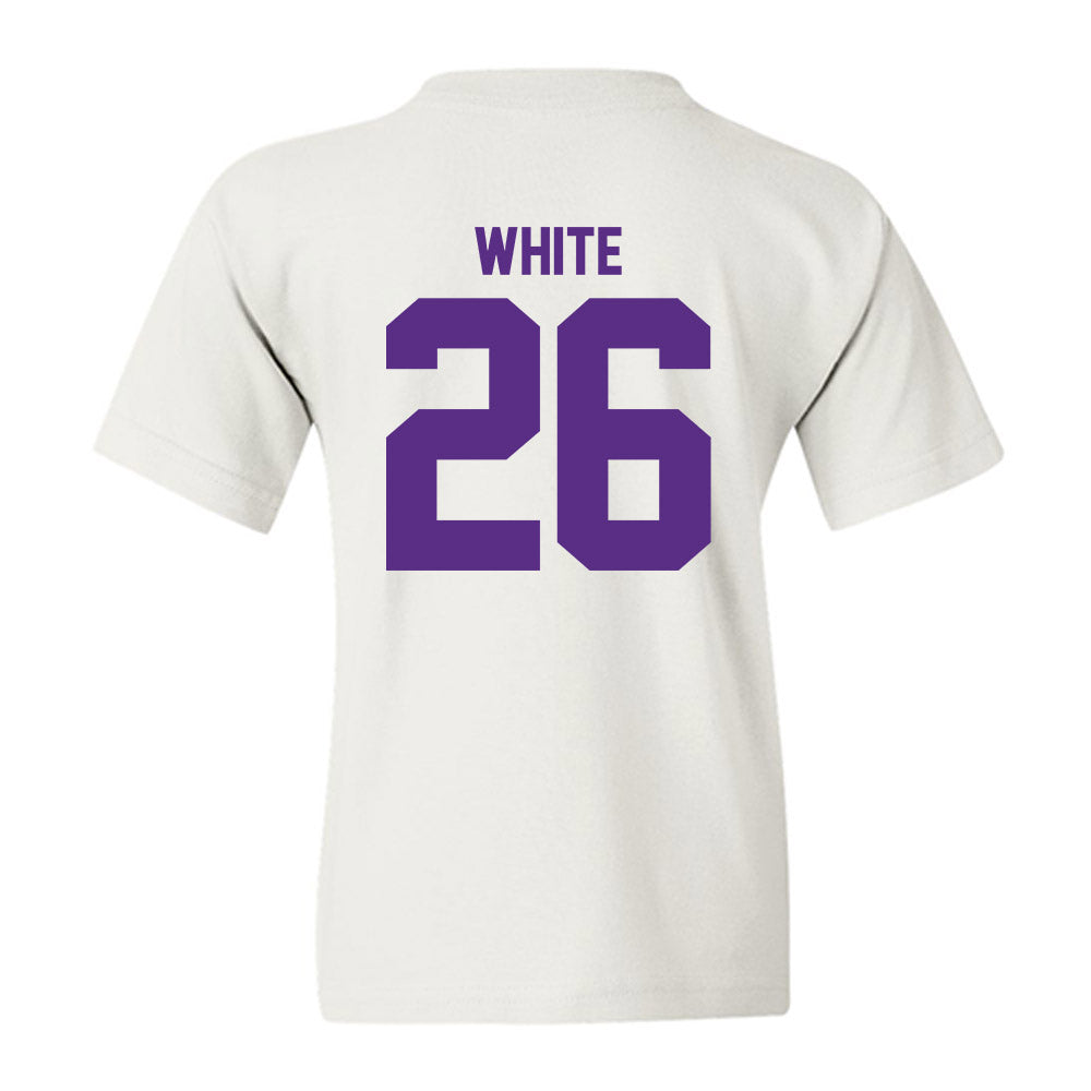 Tarleton State - NCAA Women's Soccer : Sydney White - Classic Shersey Youth T-Shirt-1