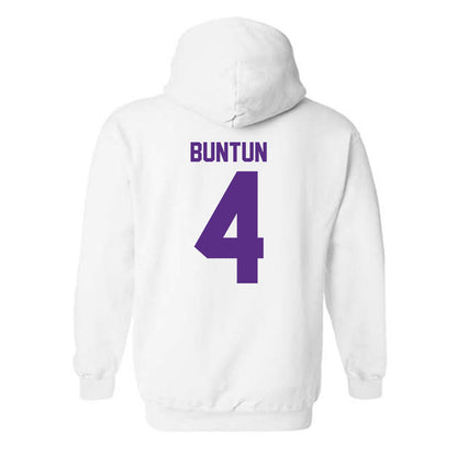 Tarleton State - NCAA Women's Basketball : Nyah Buntun - Classic Shersey Hooded Sweatshirt-1