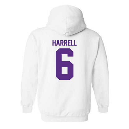 Tarleton State - NCAA Football : Ajai Harrell - Classic Shersey Hooded Sweatshirt-1