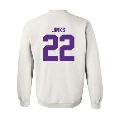 Tarleton State - NCAA Men's Basketball : Jaden Jinks - Classic Shersey Crewneck Sweatshirt-1