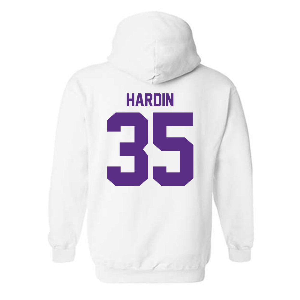 Tarleton State - NCAA Baseball : Andrew Hardin - Classic Shersey Hooded Sweatshirt-1