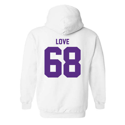 Tarleton State - NCAA Football : Jordan Love - Classic Shersey Hooded Sweatshirt-1