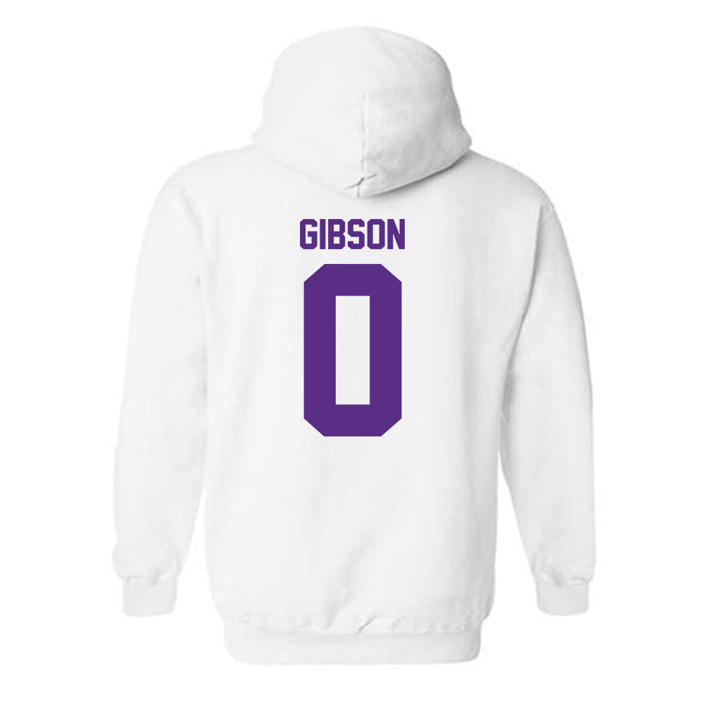 Tarleton State - NCAA Football : Maasai Gibson - Classic Shersey Hooded Sweatshirt-1