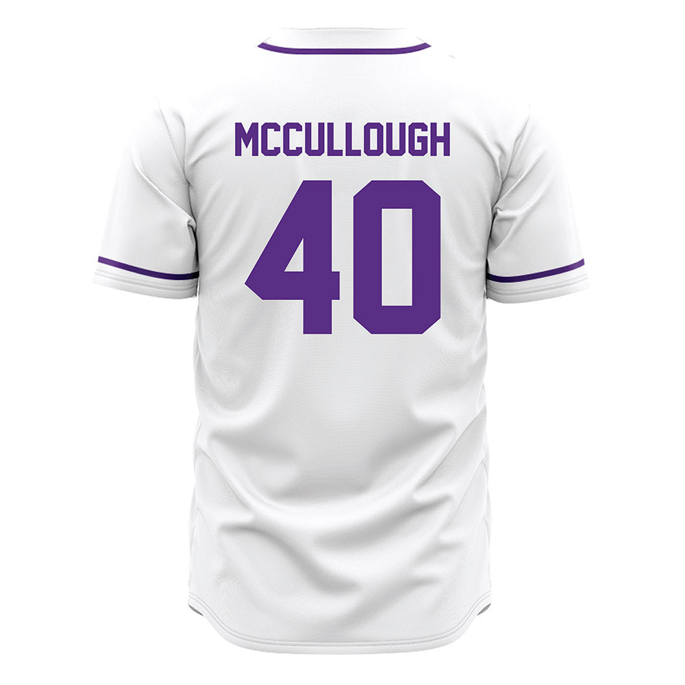 Tarleton State - NCAA Baseball : Matthew McCullough - White Jersey-1