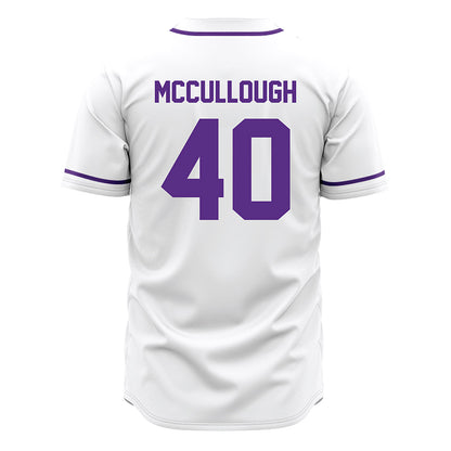 Tarleton State - NCAA Baseball : Matthew McCullough - White Jersey-1