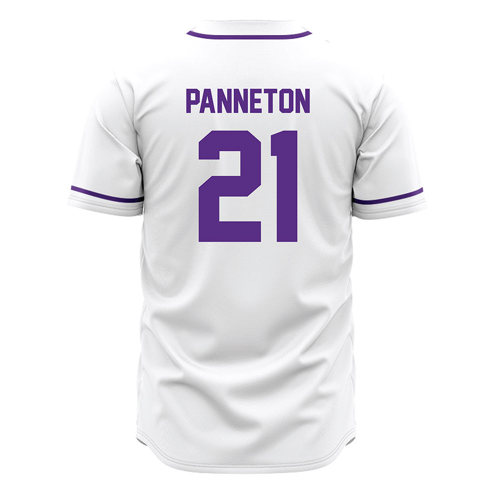 Tarleton State - NCAA Baseball : Brian Panneton - White Jersey-1