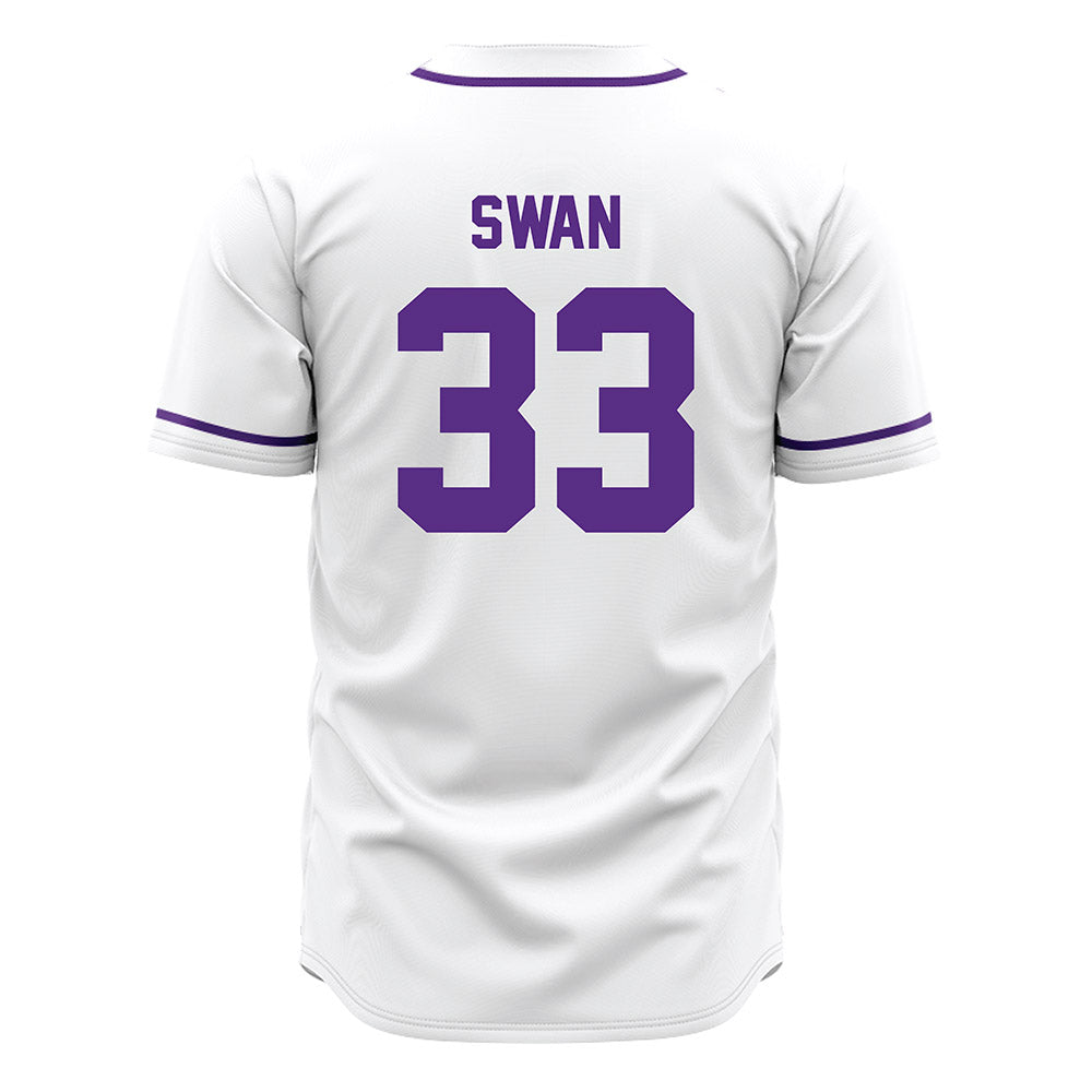 Tarleton State - NCAA Baseball : Kasey Swan - White Jersey-1