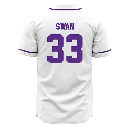 Tarleton State - NCAA Baseball : Kasey Swan - White Jersey-1