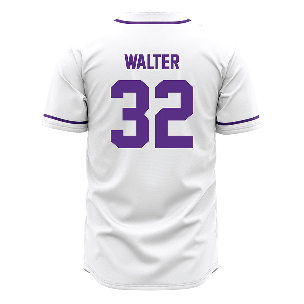 Tarleton State - NCAA Baseball : Corbin Walter - White Jersey-1
