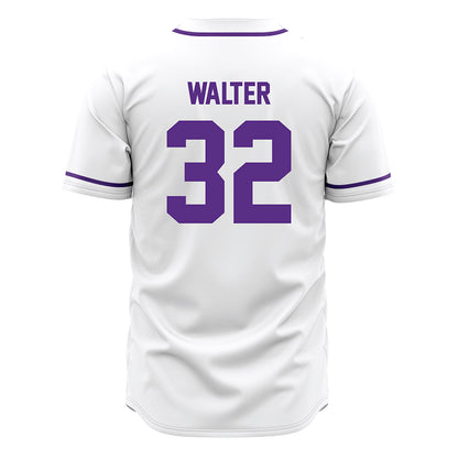 Tarleton State - NCAA Baseball : Corbin Walter - White Jersey-1