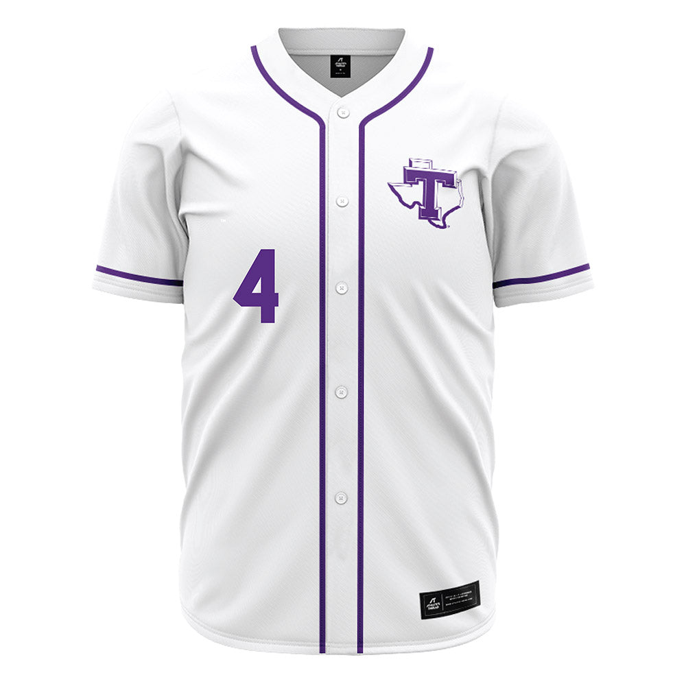 Tarleton State - NCAA Baseball : Brady Englett - White Jersey-0