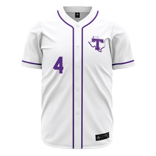 Tarleton State - NCAA Baseball : Brady Englett - White Jersey-0
