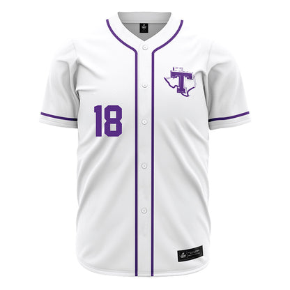 Tarleton State - NCAA Baseball : Tai Phetluangsy - White Jersey-0