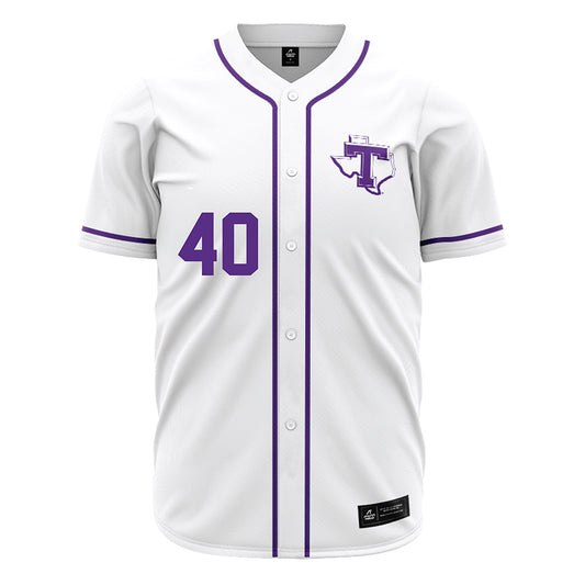 Tarleton State - NCAA Baseball : Matthew McCullough - White Jersey-0