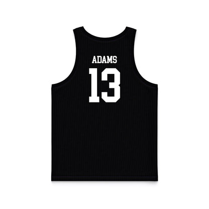 Tarleton State - NCAA Women's Basketball : Gia Adams - Black Basketball Jersey-1