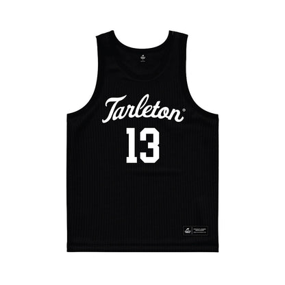Tarleton State - NCAA Women's Basketball : Gia Adams - Black Basketball Jersey-0