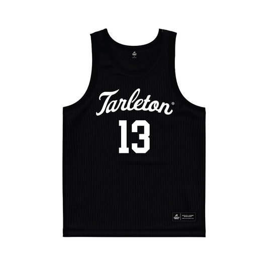 Tarleton State - NCAA Women's Basketball : Gia Adams - Black Basketball Jersey-0