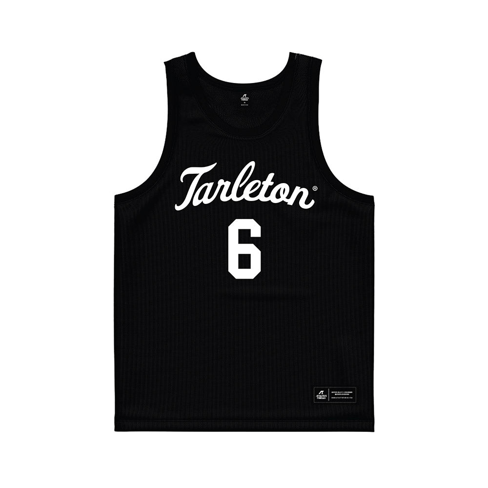 Tarleton State - NCAA Women's Basketball : Luka Malinka - Black Basketball Jersey-0