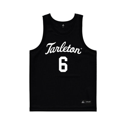 Tarleton State - NCAA Women's Basketball : Luka Malinka - Black Basketball Jersey-0
