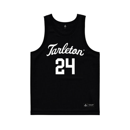Tarleton State - NCAA Women's Basketball : Jaylynn Perez-Richard - Black Basketball Jersey-0