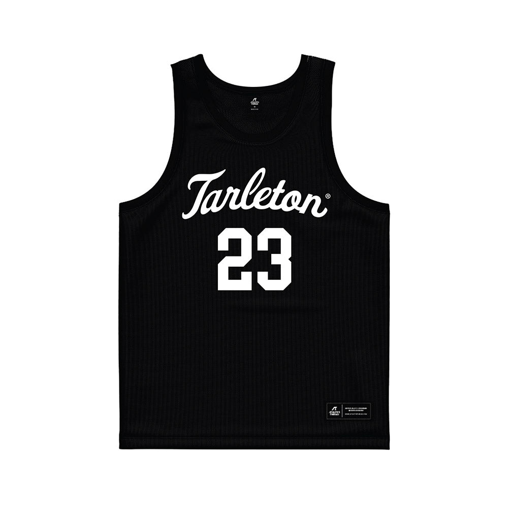 Tarleton State - NCAA Women's Basketball : Alani Fluker - Black Basketball Jersey