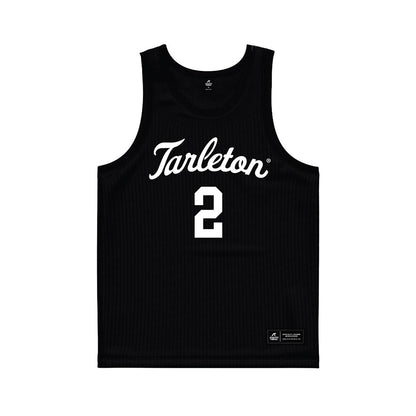 Tarleton State - NCAA Women's Basketball : Kyriana Jones - Black Basketball Jersey-0