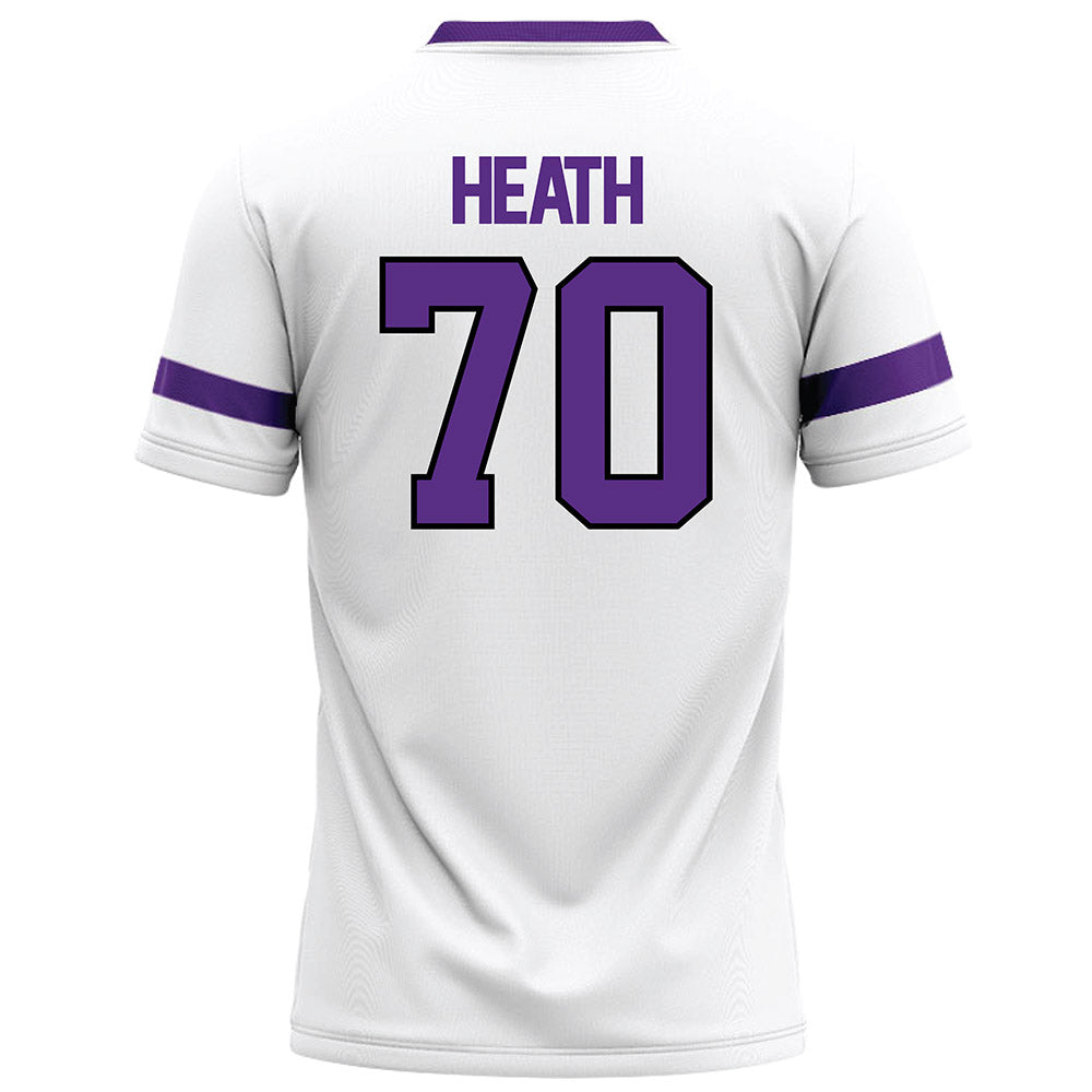 Tarleton State - NCAA Football : Antonio Heath - White Football Jersey-1