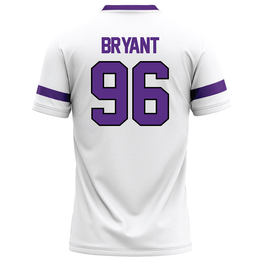 Tarleton State - NCAA Football : Deonte Bryant - White Logo Football Jersey