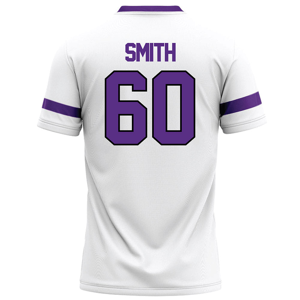 Tarleton State - NCAA Football : Hunter Smith - White Football Jersey-1