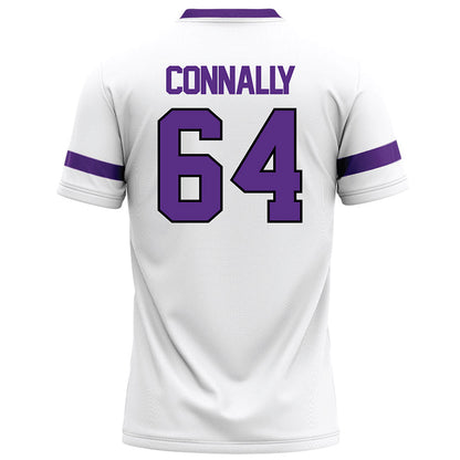 Tarleton State - NCAA Football : Rikter Connally - White Football Jersey-1