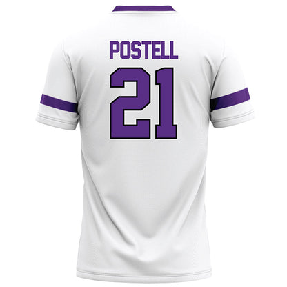 Tarleton State - NCAA Football : Jeremiah Postell - White Football Jersey-1