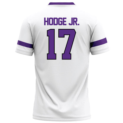 Tarleton State - NCAA Football : Michael Hodge Jr. - White Football Jersey-1