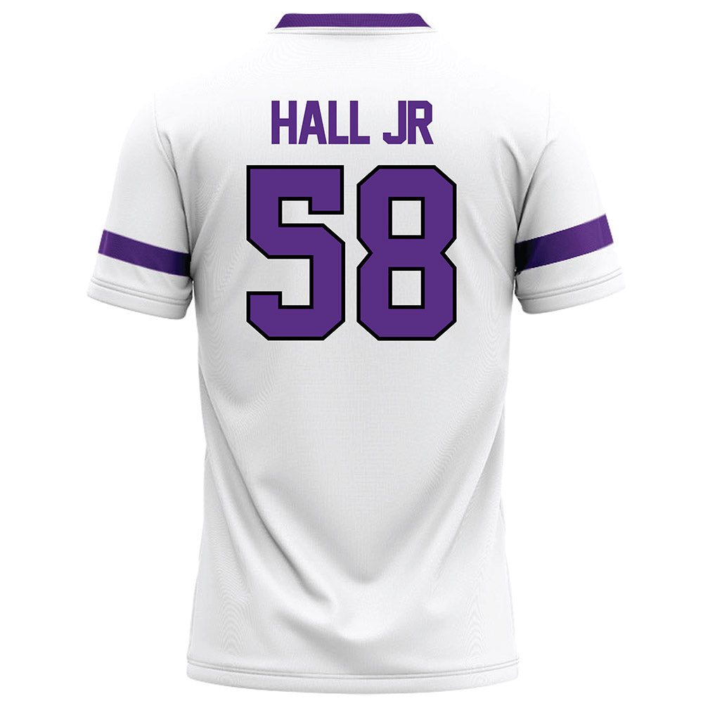 Tarleton State - NCAA Football : Artis Hall Jr - White Logo Football Jersey