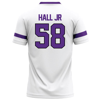 Tarleton State - NCAA Football : Artis Hall Jr - White Logo Football Jersey