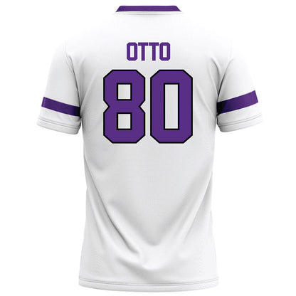 Tarleton State - NCAA Football : Dawson Otto - White Football Jersey