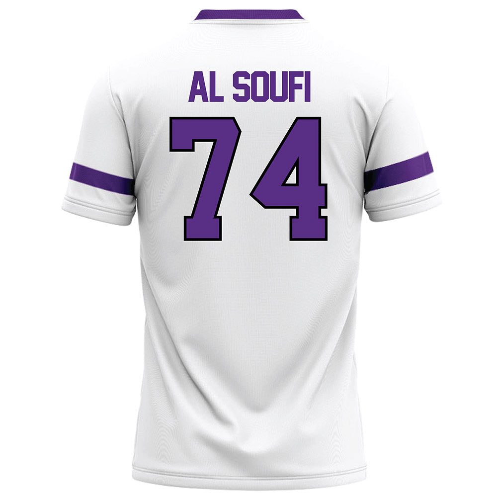 Tarleton State - NCAA Football : Kariem Al Soufi - White Football Jersey