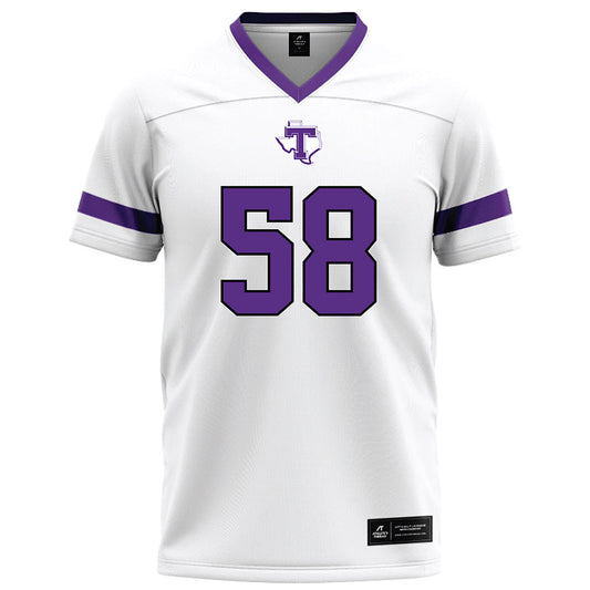 Tarleton State - NCAA Football : Artis Hall Jr - White Logo Football Jersey