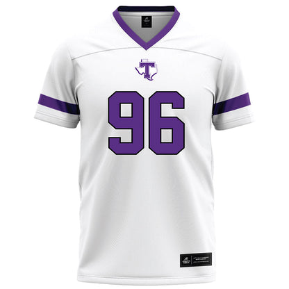 Tarleton State - NCAA Football : Deonte Bryant - White Logo Football Jersey