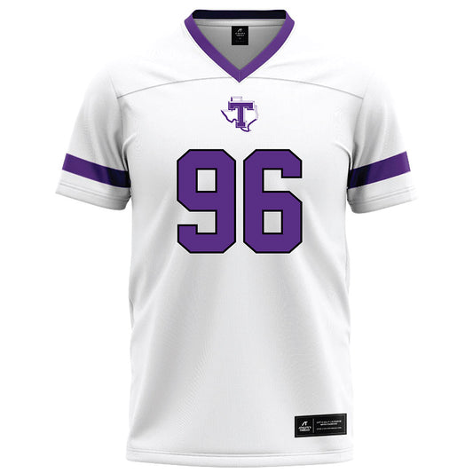 Tarleton State - NCAA Football : Deonte Bryant - White Logo Football Jersey